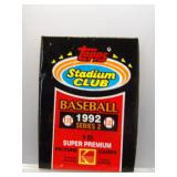 1992 Stadium Club Baseball Sealed Pack