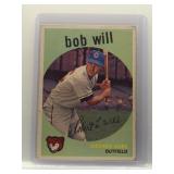 Bob Will 1959 Topps