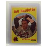 Lou Burdette 1959 Topps