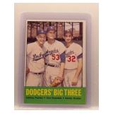 Dodgers? Big 3 1963 Topps Koufax/Drysdale/Podres