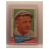 Christy Mathewson 1961 Fleer