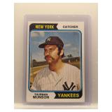 Thurman Munson 1974 Topps