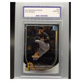 Paul Skenes 2025 Bowman Chrome BMG 10