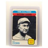 Ty Cobb 1973 Topps All Time Bat Ldr