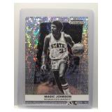 Magic Johnson 2022 Prizm DP Silver Disco