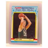 Larry Bird 1989 Fleer sticker