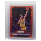 Kareem Abdul-Jabbar 2015 Prizm Red Shimmer /350