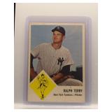 Ralph Terry 1963 Fleer