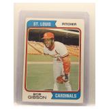 Bob Gibson 1974 Topps