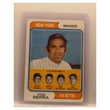 Yogi Berra 1974 Topps
