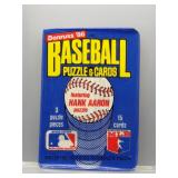 1986 Donruss Baseball Sealed Wax Pack