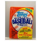 1988 Topps Baseball Sealed Wax Pack