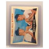 Mickey Mantle and Ken Boyer 1960 Topps Rival...