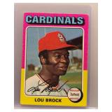 Lou Brock 1975 Topps