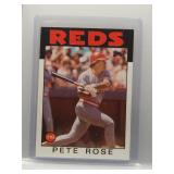 Pete Rose 1986 Topps #1