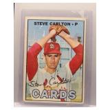 Steve Carlton 1967 Topps *first solo