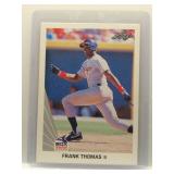 Frank Thomas 1990 Leaf Rookie