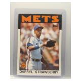 Darryl Strawberry 1986 Topps
