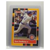 Ryne Sandberg 1988 Donruss Best