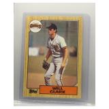 Will Clark 1987 Topps Rookie