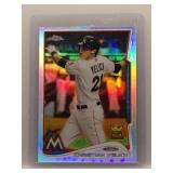 Christian Yelich 2014 Topps Chrome Rookie Cup