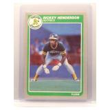 Rickey Henderson 1985 Fleer