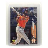 Yordan Alvarez 2020 Topps Chrome Rookie