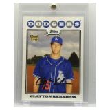 Clayton Kershaw 2008 Topps Update Rookie