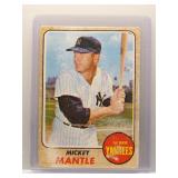 Mickey Mantle 1968 Topps *crease