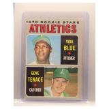 Vida Blue w/ Gene Tenace 1970 Topps Rookie