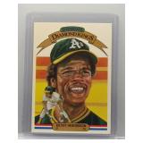 Rickey Henderson 1982 Donruss Diamond King