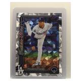 Yoshi Yamamoto 2025 Topps Future Stars cracked ice