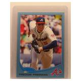 Freddie Freeman 2013 Topps Blue