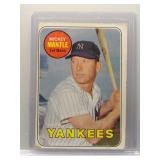 Mickey Mantle 1969 Topps *crease