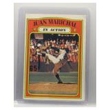 Juan Marichal 1972 Topps In Action