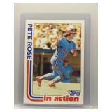 Pete Rose 1982 Topps In Action