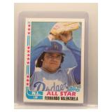 Fernando Valenzuela 1982 Topps All-Star