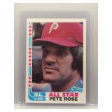 Pete Rose 1982 Topps All-Star