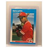 Barry Larkin 1987 Fleer Rookie