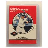 Ichiro Rookie 2001 Fleer Platinum Chart Toppers...