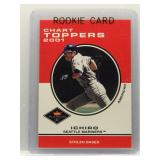 Ichiro Rookie 2001 Fleer Platinum Chart Toppers...
