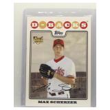 Max Scherzer 2008 Topps Update Rookie