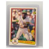Rickey Henderson 1982 Donruss
