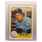 George Brett 1981 Fleer MVP