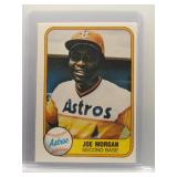 Joe Morgan 1981 Fleer