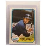 Reggie Jackson 1981 Fleer