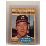 Warren Spahn 1962 Topps All-Star