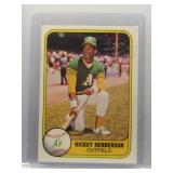 Rickey Henderson 1981 Fleer