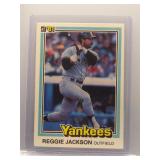 Reggie Jackson 1981 Donruss