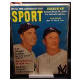 Mickey Mantle and Joe DiMagaggio 1961 Sport...
